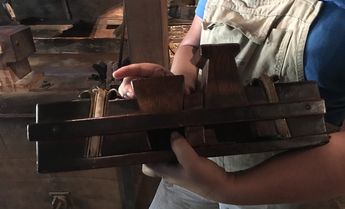 the miller explaining the stamping mechanism