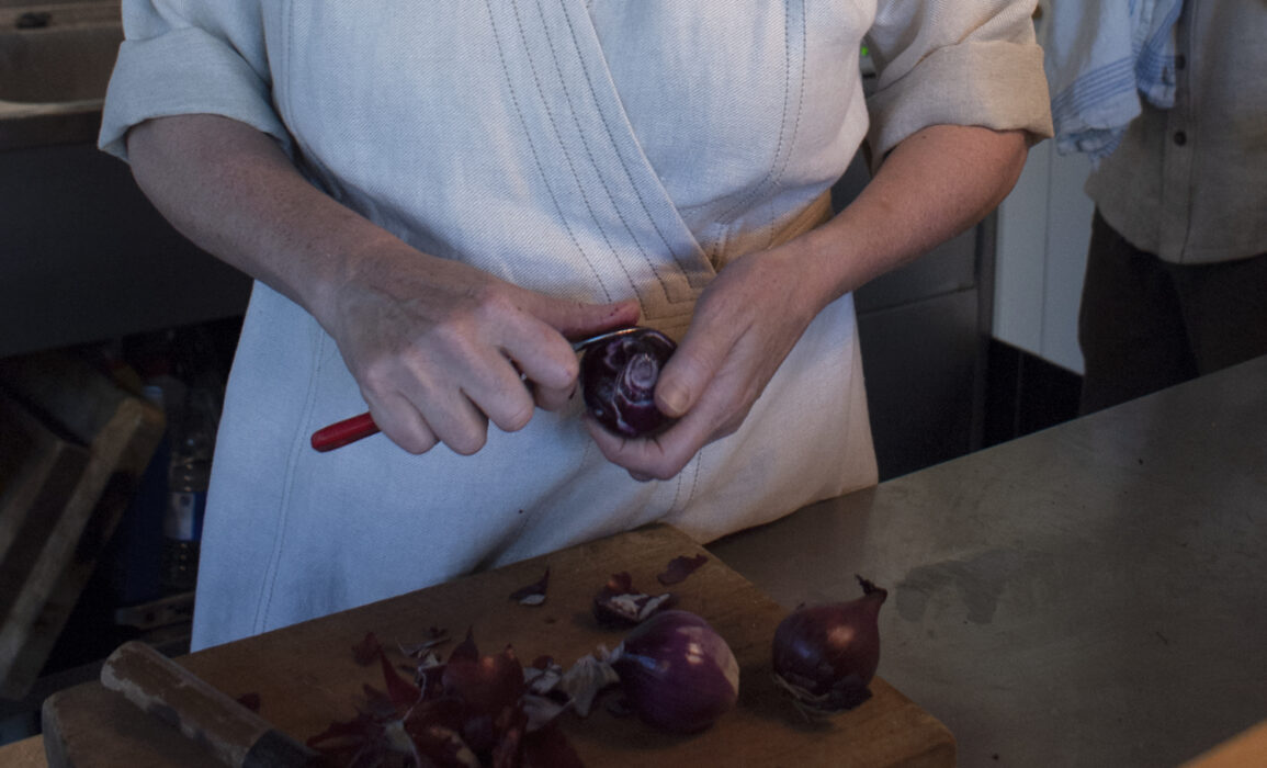 the linens were pre-washed for intensive use with a long garment life in mind 