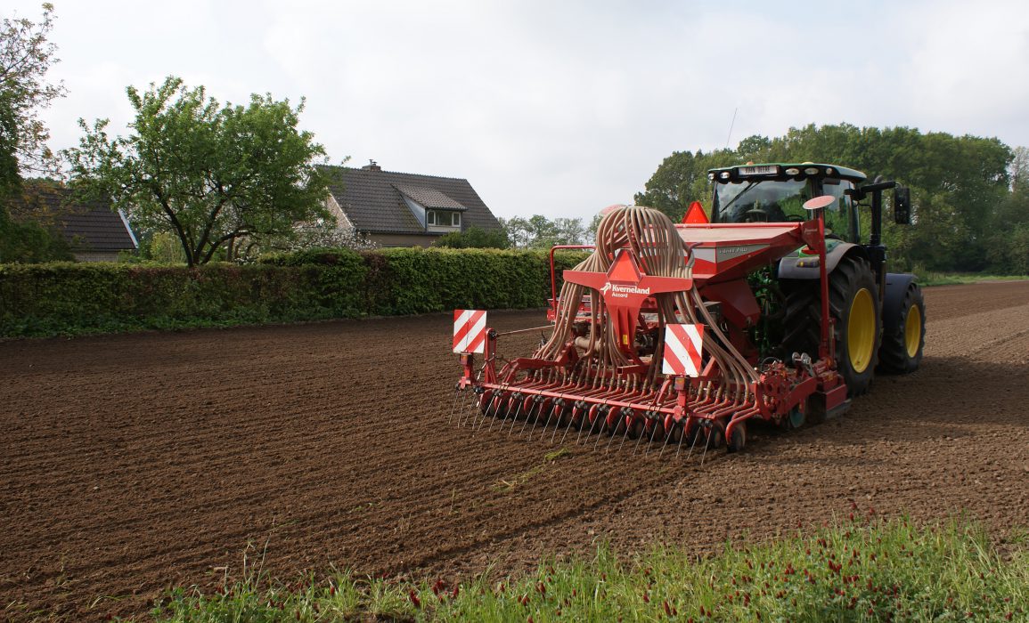 Sowing the field